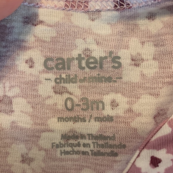 0-3 M purple dress - Picture 3 of 4